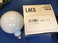 LAES Globelampe G125 E27  40W