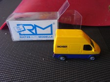 Rietze, Nr.: 30610; Ford Transit H0, gelb/blau - DACHSER , neuwertig