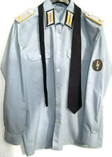 NVA Uniform Hemd Funker Krawatte NVA Effekten Schulterstücke Fasching Leutnant