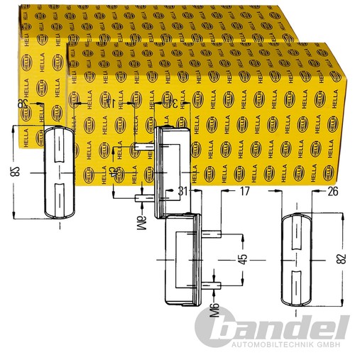 Hella c5w halogen - hella,