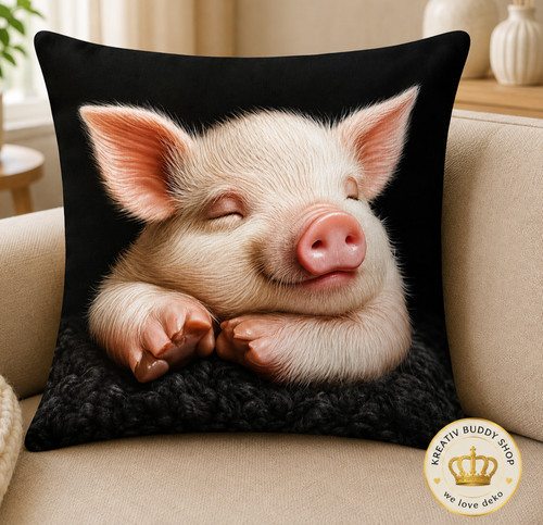 Schwein kissen 45x45 - ,