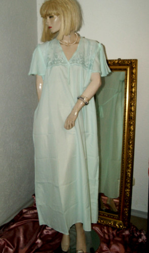 Langes negligee nachtkleid - langes,