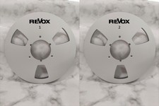 One Pair 10.5'' Silver Revox