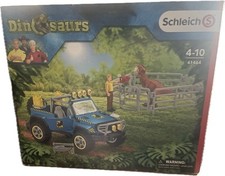 Schleich Geländewagen mit Dino-Außenposten - Mehrfarbig (41464)