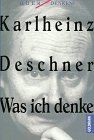 Was ich denke von deschner - denke.,