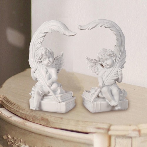 2pcs angel statue figuren - statue, -figuren
