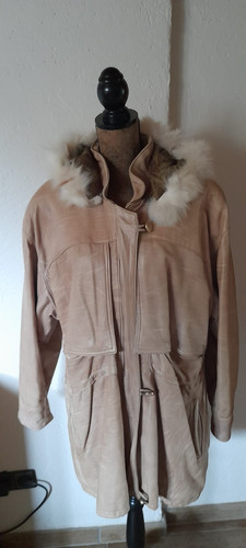 Ledermantel lederparka - /,