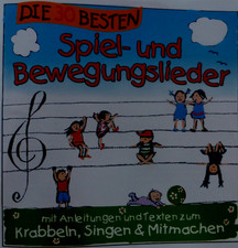 CD, Die 30 BESTEN KIDS-SPIEL-BEWEGUNGSLIEDER mit BUCH