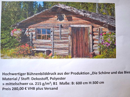 Bühnenbilddruck vorhang - bühnenbilddruck, ,