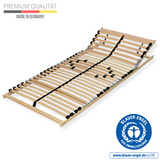 Lattenrost 140x200 90x200 7 Zonen Lattenost mit Kopfteilverstellung 28 Leisten