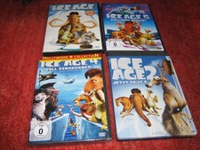 4 ICE AGE-DVD´S ; 1+2(SPECIAL