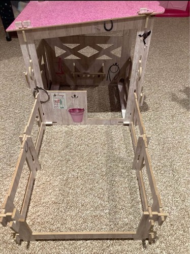 Baby born holz pferdestall - baby,