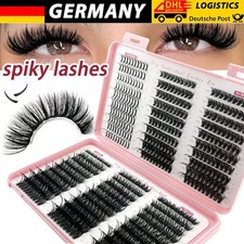 DIY Lashes Extension Set 600 Stück Wimpernverlängerung Kit 6 Styles 9mm-18mm