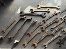 Konvolut Schraubenschlüssel, Ringschlüssel,  60/70er Jahre, verschiedene Größen