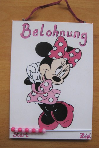 Belohnungstafel minnie maus - belohnungstafel, maus"