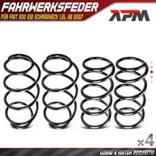 Federn fahrwerksfeder vorne - 4x,