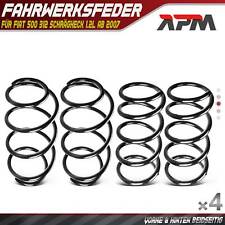 4x Federn Fahrwerksfeder Vorne