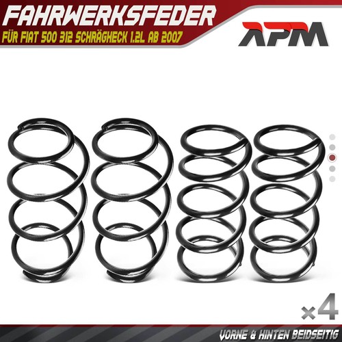 Federn fahrwerksfeder vorne - 4x,