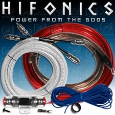 HIFONICS PREMIUM Profi Kabelset HFX16WK 16mm² Kabel Set für Endstufe Verstärker