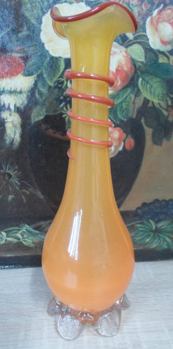 Vase mundgeblasen antik mit - vase,