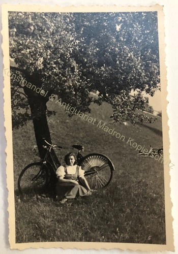 Orig foto fahrrad 1940 - fahrrad,