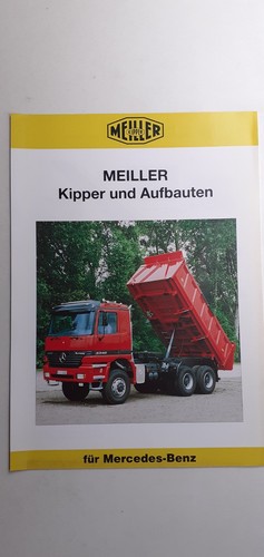 Meiller mercedes kipper - meiller:,