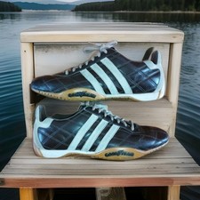 Retro Adidas Sneaker Tuscany JD Goodyear Damen Freizeit Schuhe US 6,5 UK 6 braun
