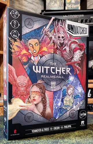 Unmatched the witcher realms - the,
