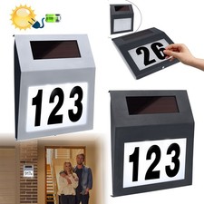 Solar Hausnummer