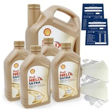 9 Liter original Shell Helix Ultra ECT C2/C3 0W30 Motoröl Porsche C30 API SN SET
