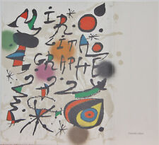JOAN MIRO  Poligrafa , Lithographie  