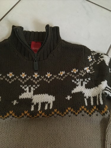 Esprit pullover mit elchen - esprit,