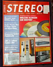 STEREO 11/08,TEAC X 2000R,PHYSIC TEMPO VI,PIEGA TC 3,KEF iQ 30,70,AYRE K /V 5 XE
