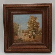 Original Gemälde signiert Röder