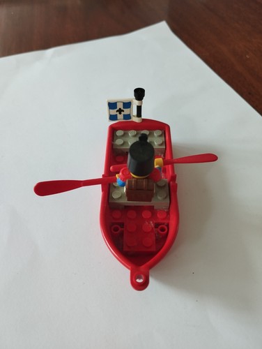 Lego ruderboot mit figur - lego,