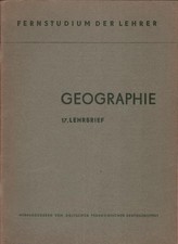 Geographie. 17. Lehrbrief (=