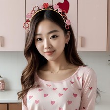 Valentinstag-Herz-Stirnband