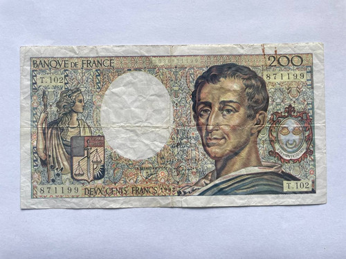 200 francs banknote - 200,