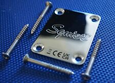 . Fender Squier Affinity Series Jaguar NECK PLATE /  Chrome