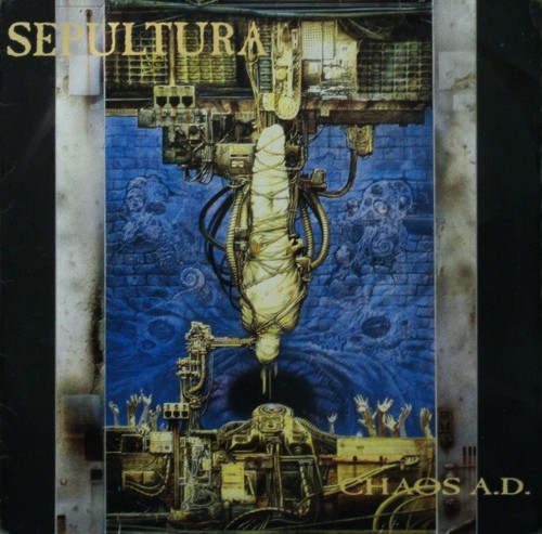 Sepultura chaos d vinyl - sepultura, a.d.
