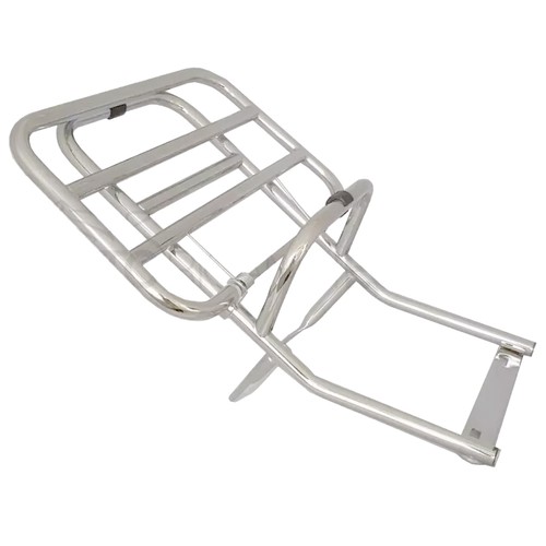 Chrom gepäckträger hinten - chrom,