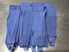 11 Paar Fußballstutzen Herren oder Frauen in dunkelblau