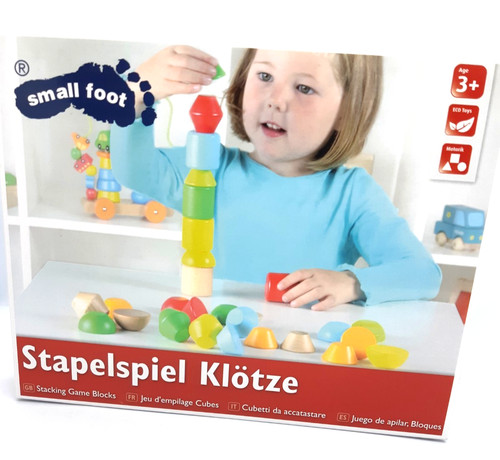 Stapelspiel aus holz von small - stapelspiel,