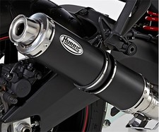 Hurric Auspuff Supersport Alu schwarz Suzuki GSF 1200 Bandit GSF1200 Bandit blk