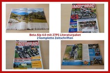Beta Alp 4.0 mit 27PS Literaturpaket - 2 komplette Zeitschriften