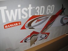 Twist 3D 60 von Hangar9 ARF Modell Bausatz für Verbrenner oder Elektro HAN4210