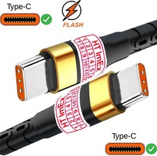 Nylon 1m USB C zu USB C Daten