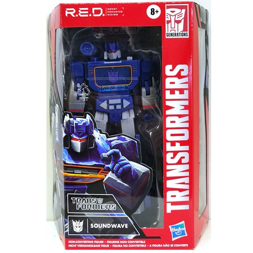 Transformers soundwave d - soundwave, r.e.d
