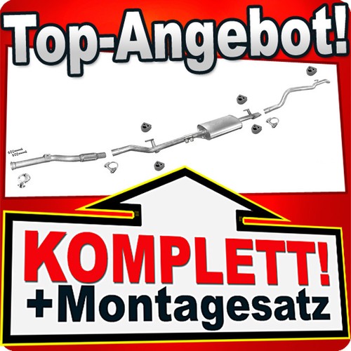 Auspuff für mercedes sprinter - auspuff,