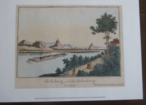 Kolorierter stich - kolorierter,